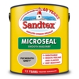 SANDTEX MICROSEAL SMOOTH MASONRY PLYMOUTH GREY 2.5L