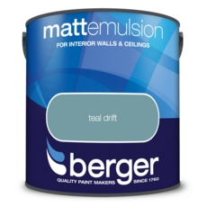 BERGER MATT EMULSION TEAL DRIFT 2.5L