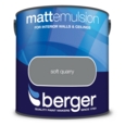 BERGER MATT EMULSION SOFT QUARRY 2.5L