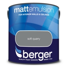 BERGER MATT EMULSION SOFT QUARRY 2.5L
