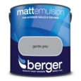 BERGER MATT EMULSION GENTLE GREY 2.5L