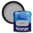 BERGER MATT EMULSION GENTLE GREY 2.5L