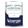 BERGER QUICK DRY PRIMER WHITE 1.25L