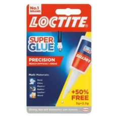 LOCTITE SUPER GLUE PRECISION 5GRM + 50% FREE