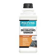 POLYVINE DECORATORS VARNISH GLOSS FINISH LITRE