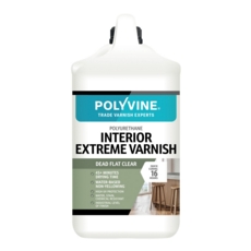 POLYVINE EXTREME VARNISH DEAD FLAT 4LITRE