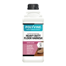 POLYVINE HEAVY DUTY FLOOR VARNISH SATIN FINISH LITRE