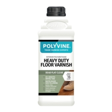 POLYVINE HEAVY DUTY FLOOR VARNISH DEAD FLAT LITRE