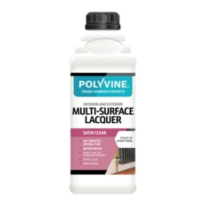 POLYVINE MULTI-SURFACE LACQUER SATIN 1L