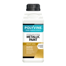 POLYVINE METALLIC BRIGHT GOLD 500ML