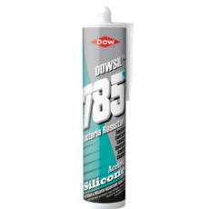 DOW CORNING 785 SANITARY SILICONE SEALANT WHITE 310MLS
