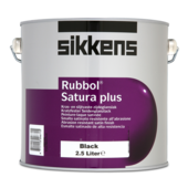 SIKKENS RUBBOL SATURA PLUS BLACK 2.5LITRE