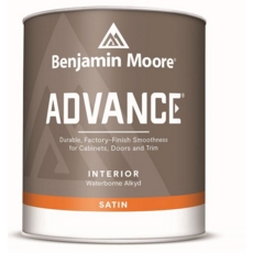 BENJAMIN MOORE ADVANCE SATIN COLOUR (B1) 940ML