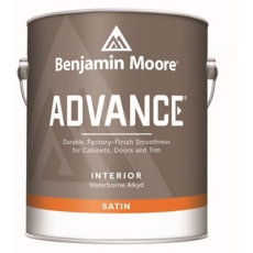 BENJAMIN MOORE ADVANCE SATIN COLOUR (B1) 3.78L