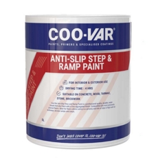 COO-VAR ANTI-SLIP STEP & RAMP PAINT GREY LITRE