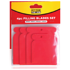 RODO PLASTIC FILLING BLADE SET 4 PACK