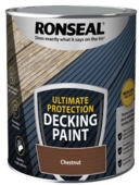 RONSEAL ULTIMATE PROTECTION DECKING PAINT CHESTNUT 2.5L