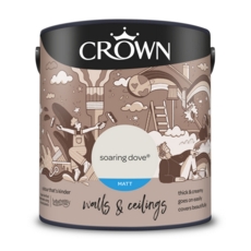 CROWN MATT EMULSION SOARING DOVE 2.5L