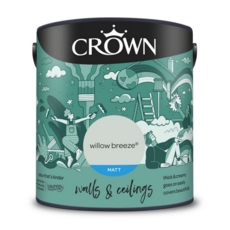 CROWN MATT EMULSION WILLOW BREEZE 2.5L
