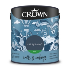 CROWN SILK EMULSION MIDNIGHT NAVY 2.5L