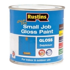 RUSTINS QD SMALL JOB GLOSS DELPHINIUM 250ML