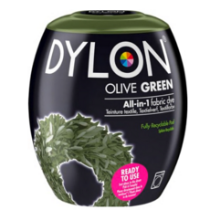 DYLON ALL IN 1 FABRIC DYE MACHINE POD OLIVE GREEN