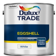 DULUX TRADE EGGSHELL WHITE 2.5LITRE