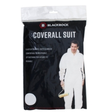 RODO BLACKROCK DISPOSABLE COVERALL SUIT  LARGE