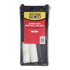 FIT FOR THE JOB COMPLETE MINI ROLLER SET 4"