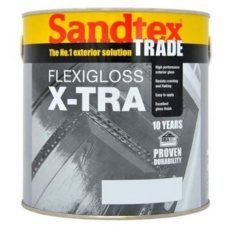 SANDTEX TRADE FLEXIGLOSS X-TRA BRILLIANT WHITE 1LITRE