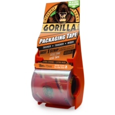 GORILLA PACKAGING TAPE FINISHED DISPENSER 18metre
