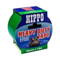 HIPPO HEAVY DUTY TAPE GREEN 50mm x 10m