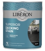 LIBERON SUPERIOR DECKING STAIN BLACK 2.5L