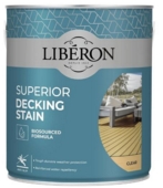 LIBERON SUPERIOR DECKING STAIN CLEAR 2.5L