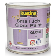 RUSTINS SMALL JOB GLOSS LILAC 250ML