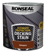 RONSEAL ULTIMATE DECKING STAIN MAHOGANY 2.5LT