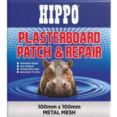HIPPO PLASTERBOARD PATCH & REPAIR 100MM X 100MM