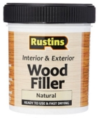 Rustins Wood Filler Natural 250mls