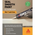 SIKA  CAULK ONCE WHITE 380MLS C4