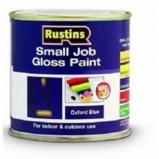 RUSTINS QD SMALL JOB OXFORD BLUE GLOSS 250ML
