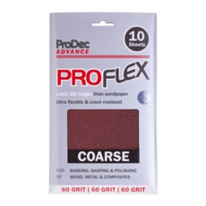PROFLEX SANDING SHEETS COARSE 10 PACK
