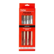 RODO PRODEC SYNTHETIC SASH BRUSH SET