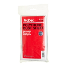 RODO PRODEC POLYTHENE DUST SHEET 12' x 12' (PDPY002)