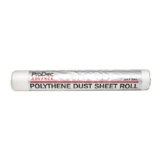 RODO POLYTHENE DUST SHEET ON A ROLL 2m x 50m