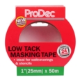 RODO LOW TACK MASKING TAPE 25mm