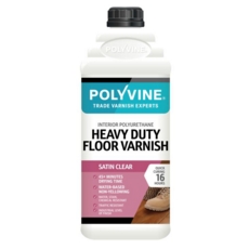 POLYVINE HEAVY DUTY FLOOR VARNISH SATIN 2LITRE
