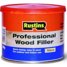 RUSTINS PROFESSIONAL WOOD FILLER NATURAL 1KGS