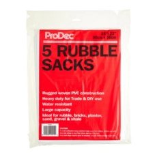 RODO RUBBLE SACKS (PKT 5) PWRS5