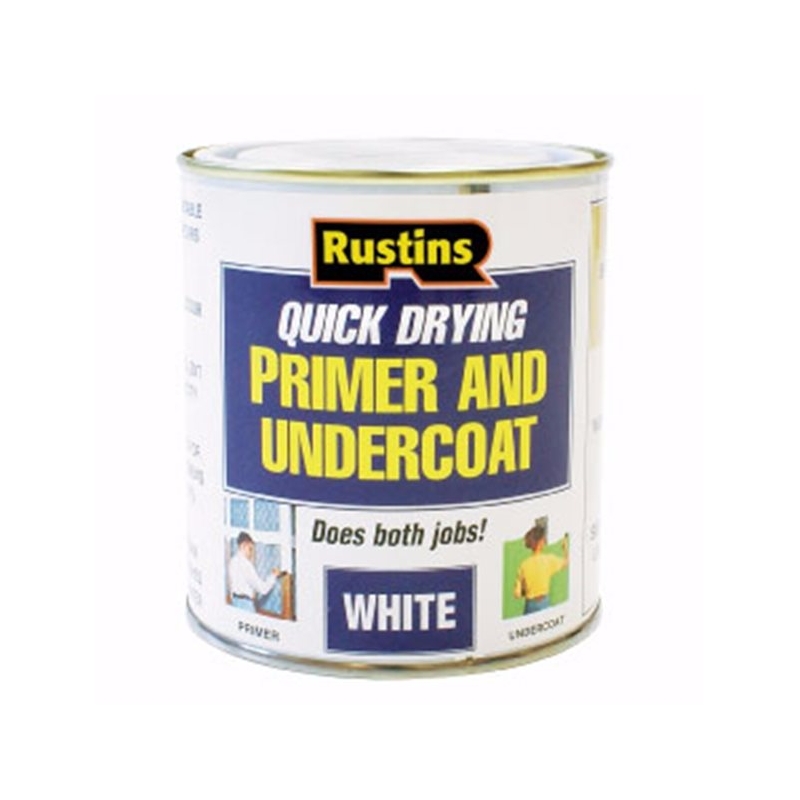 RUSTINS QUICK DRY PRIMER UNDERCOAT WHITE LITRES Winterstoke