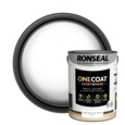 RONSEAL ONE COAT EVERYWHERE PAINT BRILLIANT WHITE MATT 5L